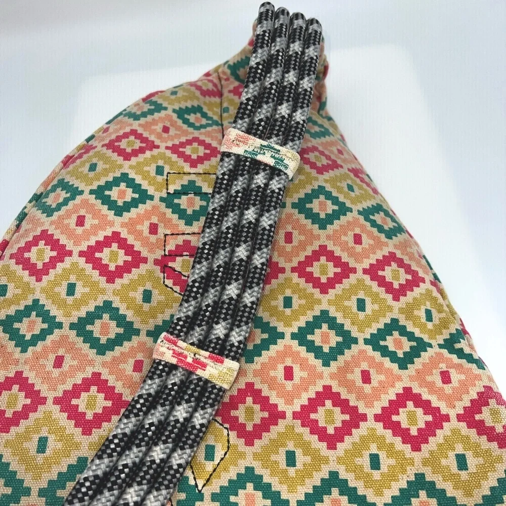 Kavu Original Rope Sling Bag Crossbody Backpack Aztec Southwestern Tribal Purse